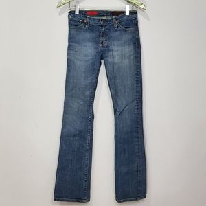 AG Dark Wash The Kiss Bootcut Jeans